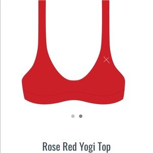 Red Yogi Top Boutine LA large